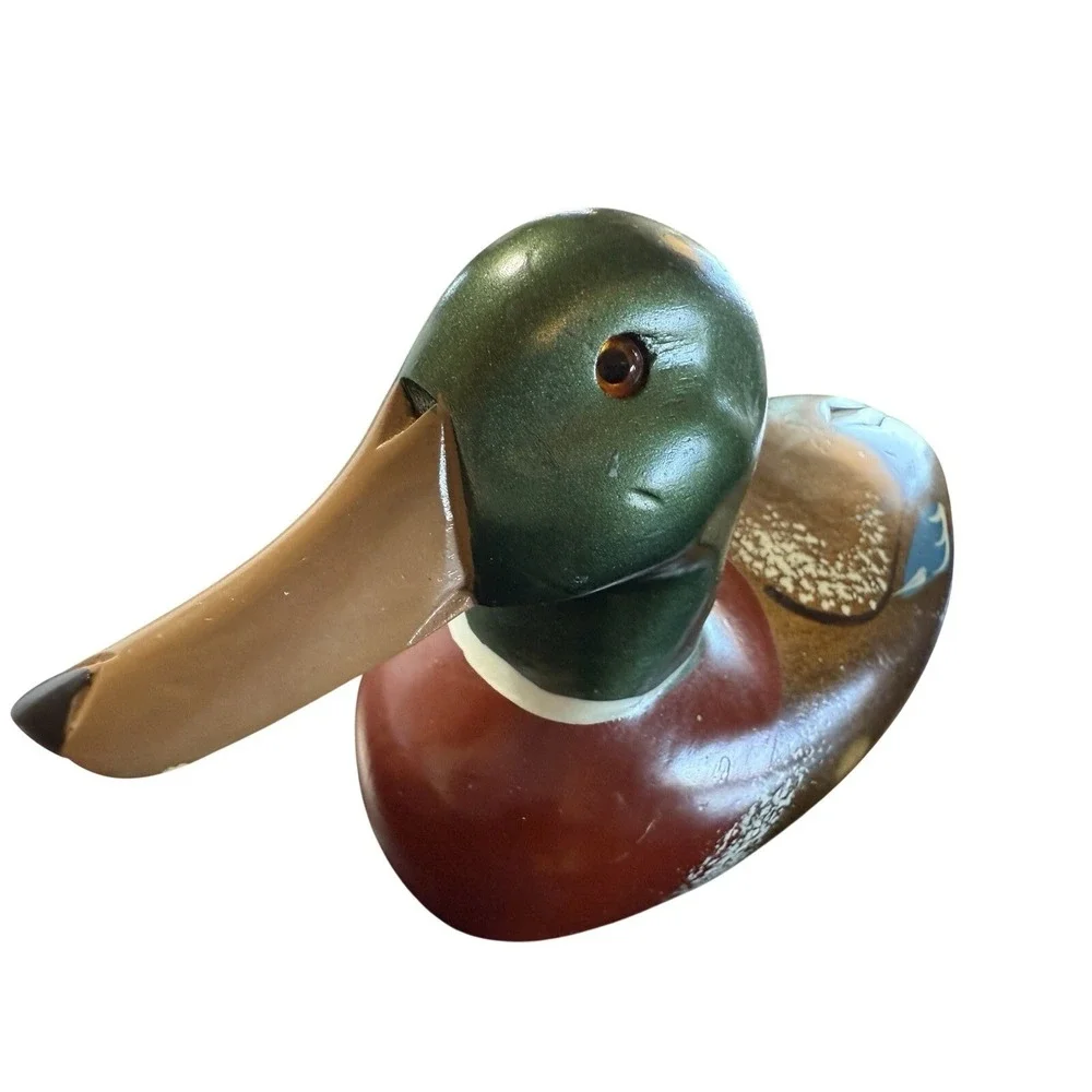 Vintage‎ Wooden Duck 4